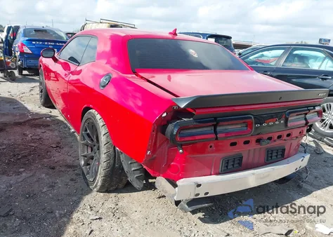 2016 Dodge Challenger Srt Hellcat z USA, uszkodzony, nr VIN 2C3CDZC94GH262985